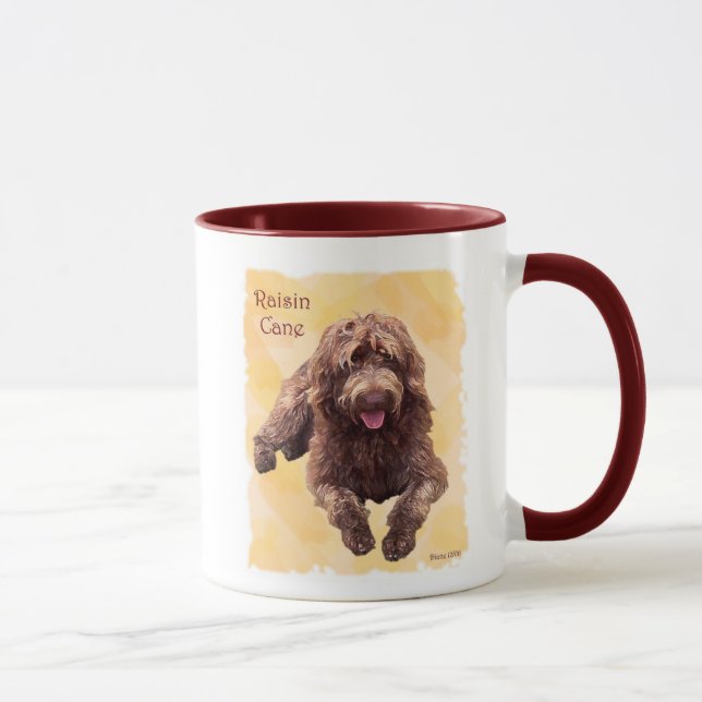 Taza dpi del zazzle 600 de la pasa, bahía (Derecha)