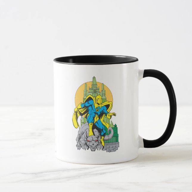 Taza Dr. Fate y Torre Invisible (Derecha)