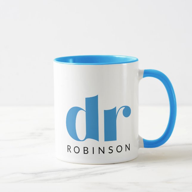 Taza dr [Nombre personalizado] (Derecha)