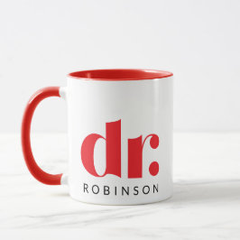 Taza dr. [Nombre personalizado]