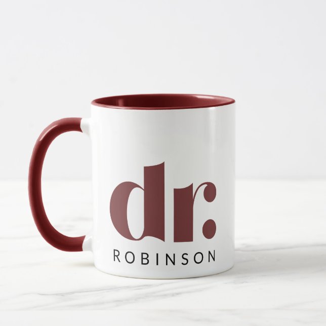 Taza dr. [Nombre personalizado] (Izquierda)