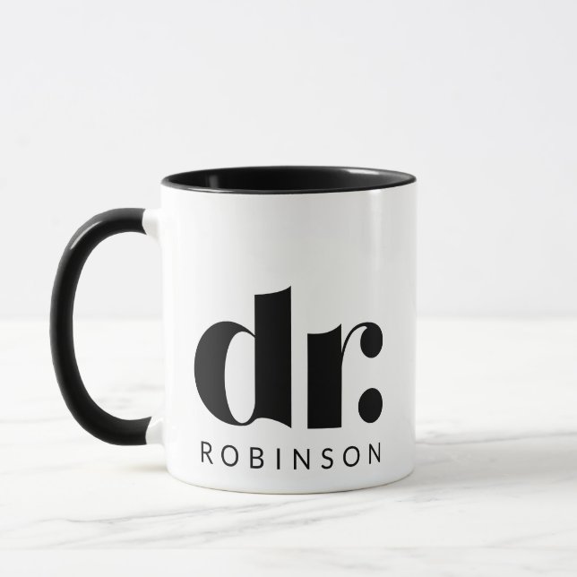 Taza dr. [Nombre personalizado] (Izquierda)