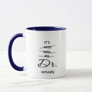 Taza Dr. Realmente Navy
