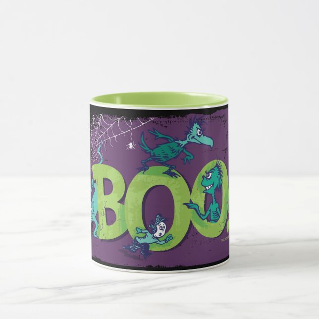 Taza Dr. Seuss | ¡BOO! Gráfico de Halloween (Centro)