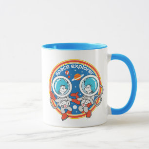 Taza Dr. Seuss   Cadet One Cadet Two Space Explorer