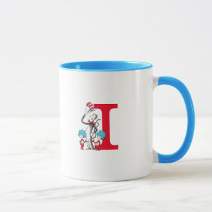 Taza Dr. Seuss Cat in the Hat, Thing One Monograma I
