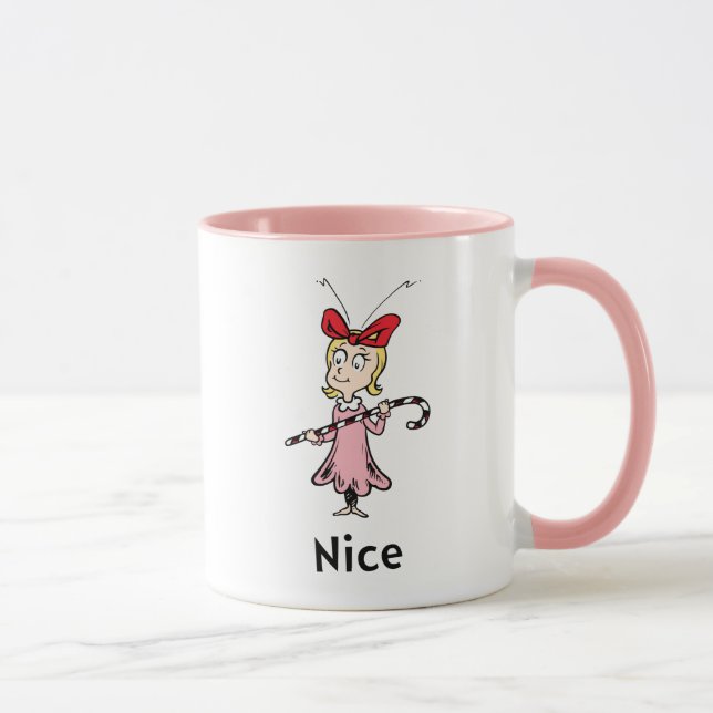 Taza Dr. Seuss | Cindy-Lou Quién es Amable (Derecha)