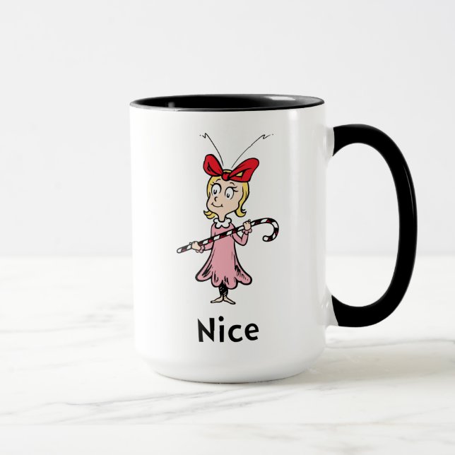Taza Dr. Seuss | Cindy-Lou Quién es Amable (Derecha)