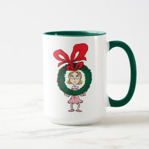 Taza Dr. Seuss Cindy-Lou Who - Wreath
