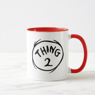 Taza Dr. Seuss   Cosa Una Cosa Dos - Cosa Dos