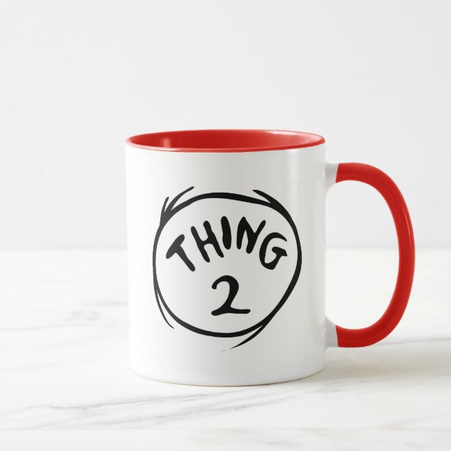 Taza Dr. Seuss | Cosa Una Cosa Dos - Cosa Dos (Derecha)