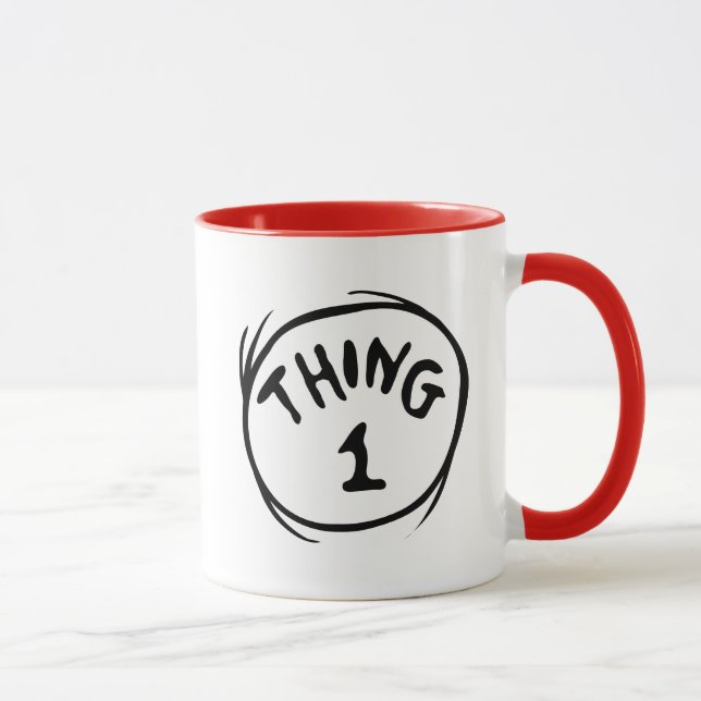 Taza Dr. Seuss | Cosa Una Cosa Dos - Cosa Una (Derecha)