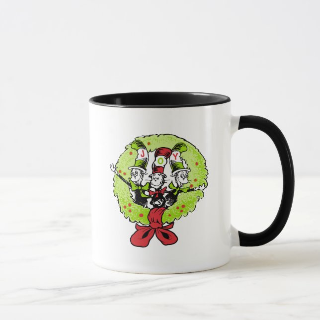 Taza Dr. Seuss| El Grinch| Alegría de los Navidades de  (Derecha)