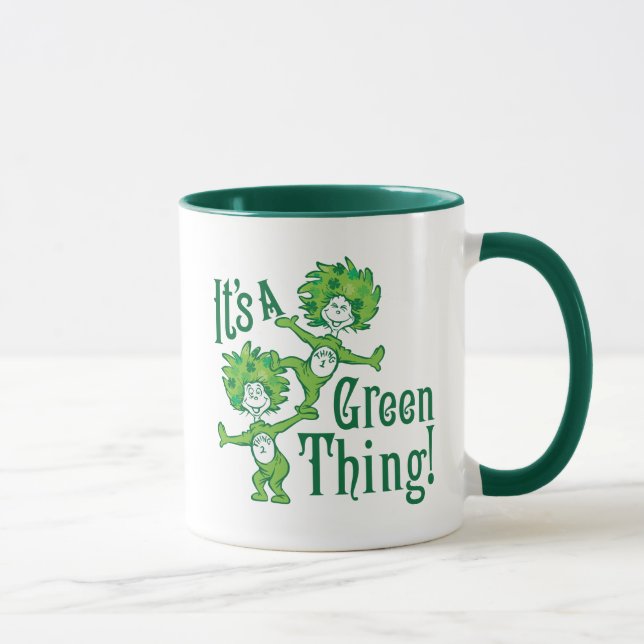 Taza Dr. Seuss | ¡Es algo verde! (Derecha)