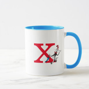 Taza Dr. Seuss Gato con Sombrero Paseo de Paraguas Mono