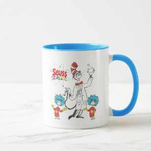 Taza Dr. Seuss   Gato en el Gorra busca ciencia