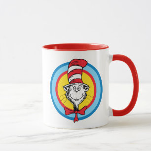 Taza Dr. Seuss   Gato en el gráfico de la cabeza del Go