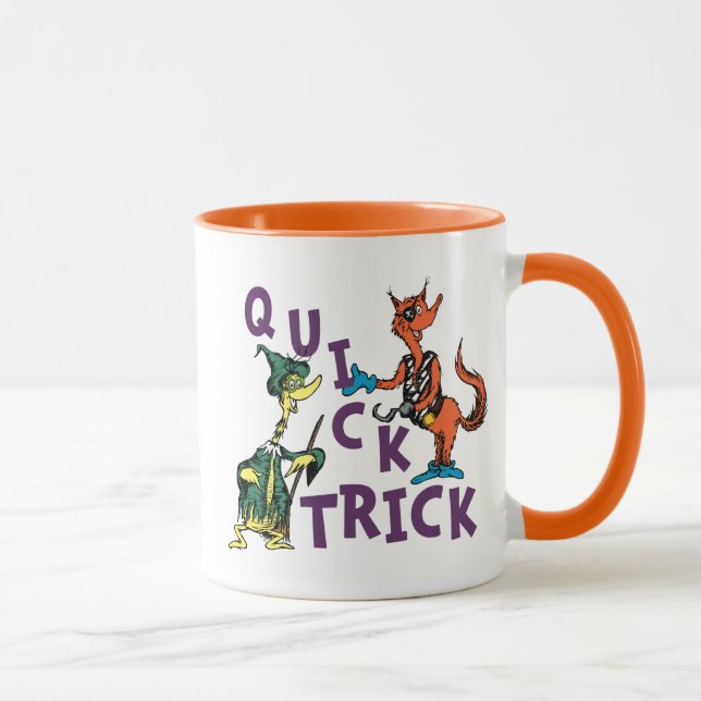 Taza Dr. Seuss | Gráfica de Halloween de truco rápido (Derecha)