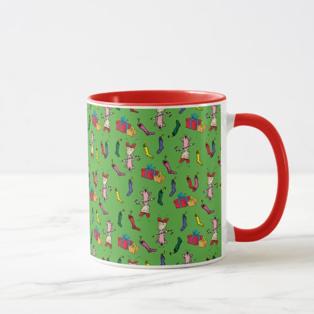 Taza Dr. Seuss | Grinch | Cindy-Lou Patrón (Derecha)