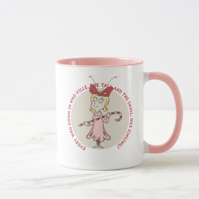 Taza Dr. Seuss | Grinch | Cindy-Lou Who - Cute Cuot (Derecha)