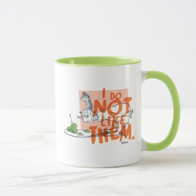 Taza Dr. Seuss Guy-Am-I "No Me Gustan" (Derecha)