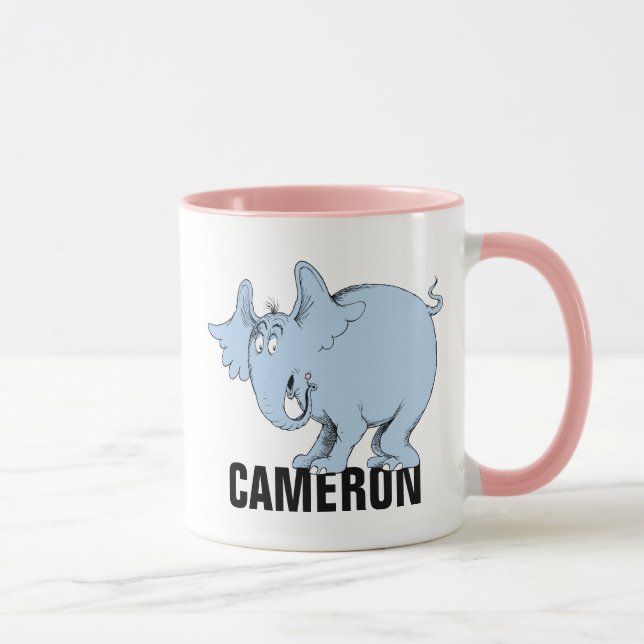 Taza Dr. Seuss | Horton escucha a Quién (Derecha)
