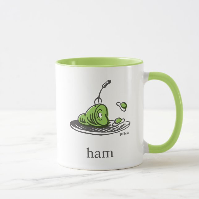 Taza Dr. Seuss | Huevos verdes con jamón (Derecha)