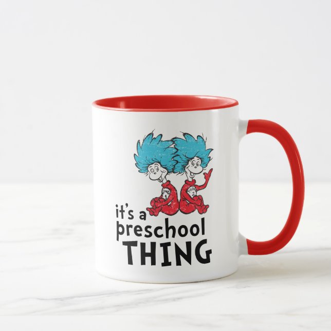 Taza Dr. Seuss | Maestro Es Cosa de Preescolar (Derecha)