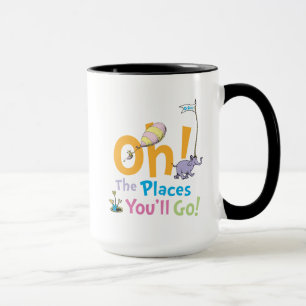 Taza Dr. Seuss ¡Oh, los lugares a los que irás!