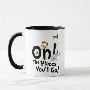 Taza Dr. Seuss   Oh, los lugares a los que vas! Retro