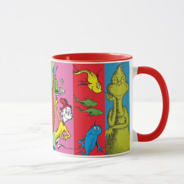 Taza Dr. Seuss | Sección de caracteres (Derecha)