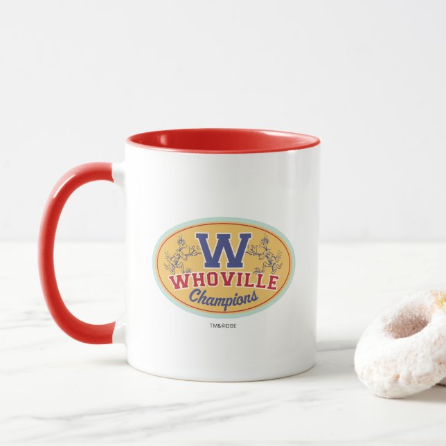Taza Dr. Seuss | Who-ville Champions (Con donut)