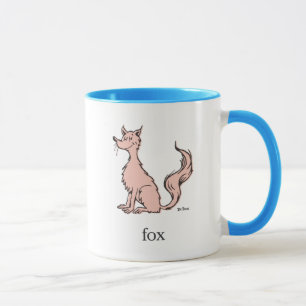 Taza Dr. Seuss   Zorro Rosa