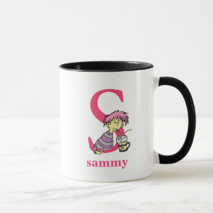 Taza Dr. Seuss's ABC: Letter S - Pink   Add Your Name