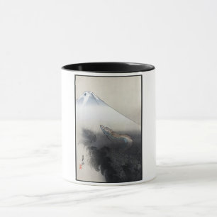 Taza Dragón Ascendiendo al Monte Fuji: Ryu Cultura Japo