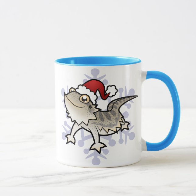 Taza Dragón barbudo de Navidad / Dragón de Rankins (Derecha)