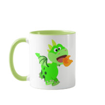 Dragón bebé Personalizado que escupe incendios