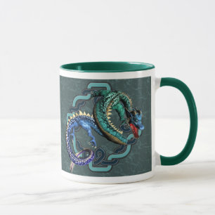 Taza Dragón colorido