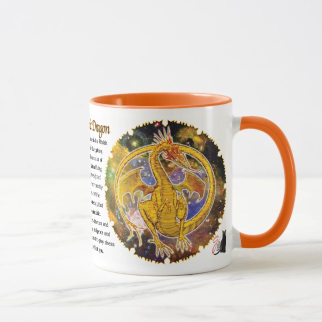 Taza Dragón cósmico de Topaz (Derecha)