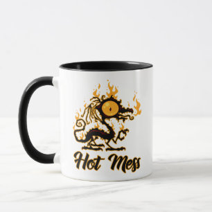 Taza Dragón crispado de Hot Mess