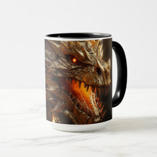 Taza Dragón de oro