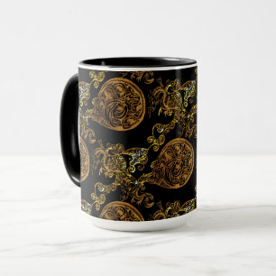 Taza Dragón de oro