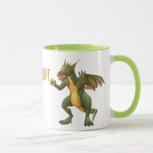 Taza Dragón del té o del café