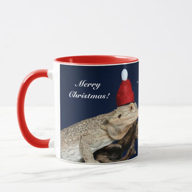 Taza Dragon Lizard - Santa Hat (Izquierda)