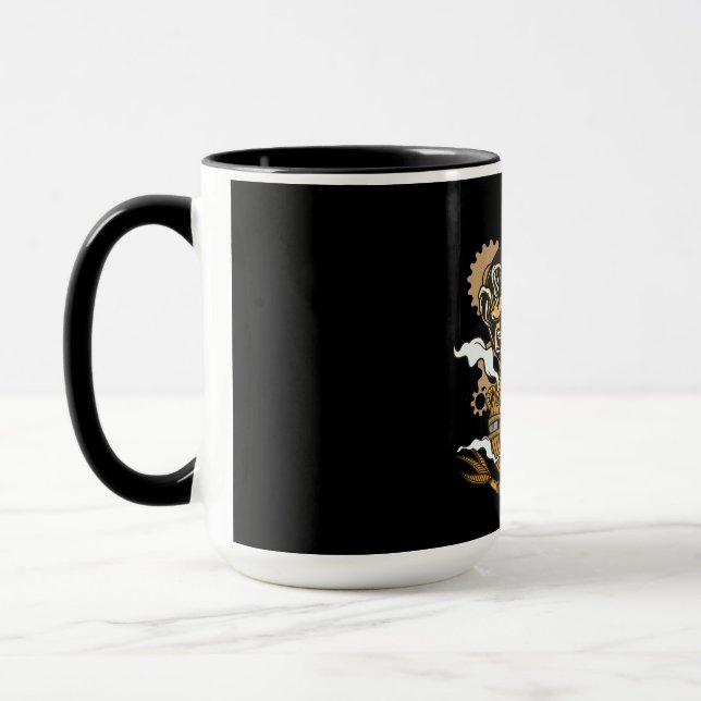 Taza Dragón Mecánico (Izquierda)