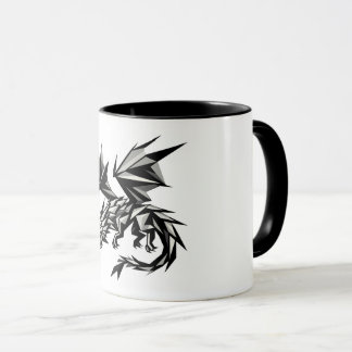 Taza Dragón poligonal