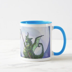 Taza Dragon Watch Art