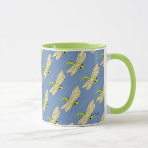 Taza Dragonfly caprichoso