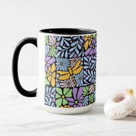 Taza Dragonfly En El Jardín Botánico