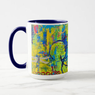 Taza Dragonfly Mug Blue